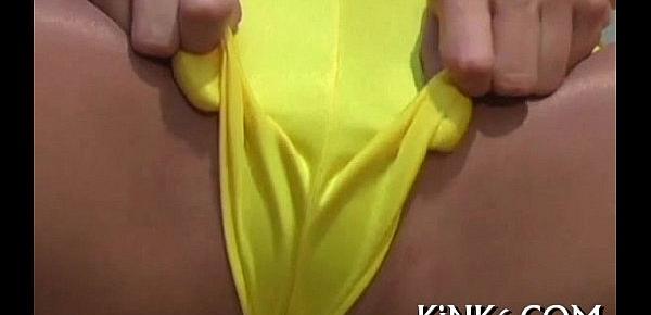  Vagina show in pantyhose